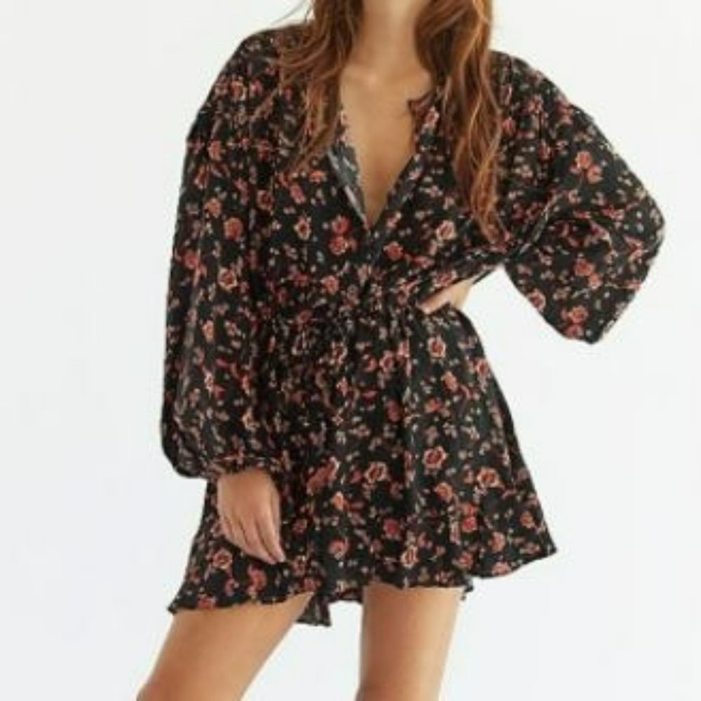 Free People Flower Fields Mini Dress - New with Tags - Size XS